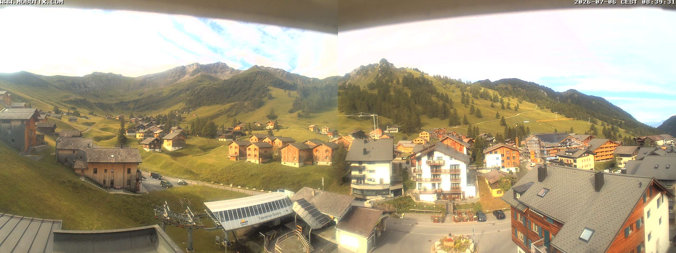 Archived image Webcam Malbun - Hotel Turna