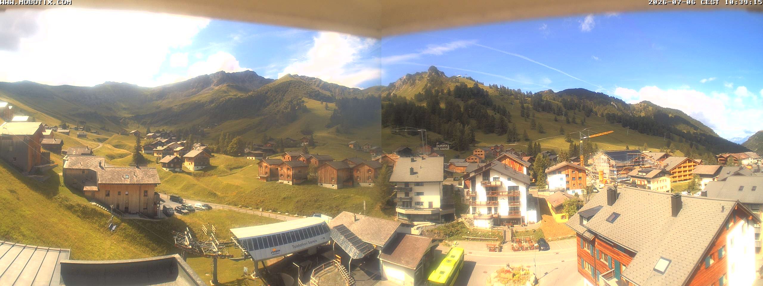 Archived image Webcam Malbun - Hotel Turna