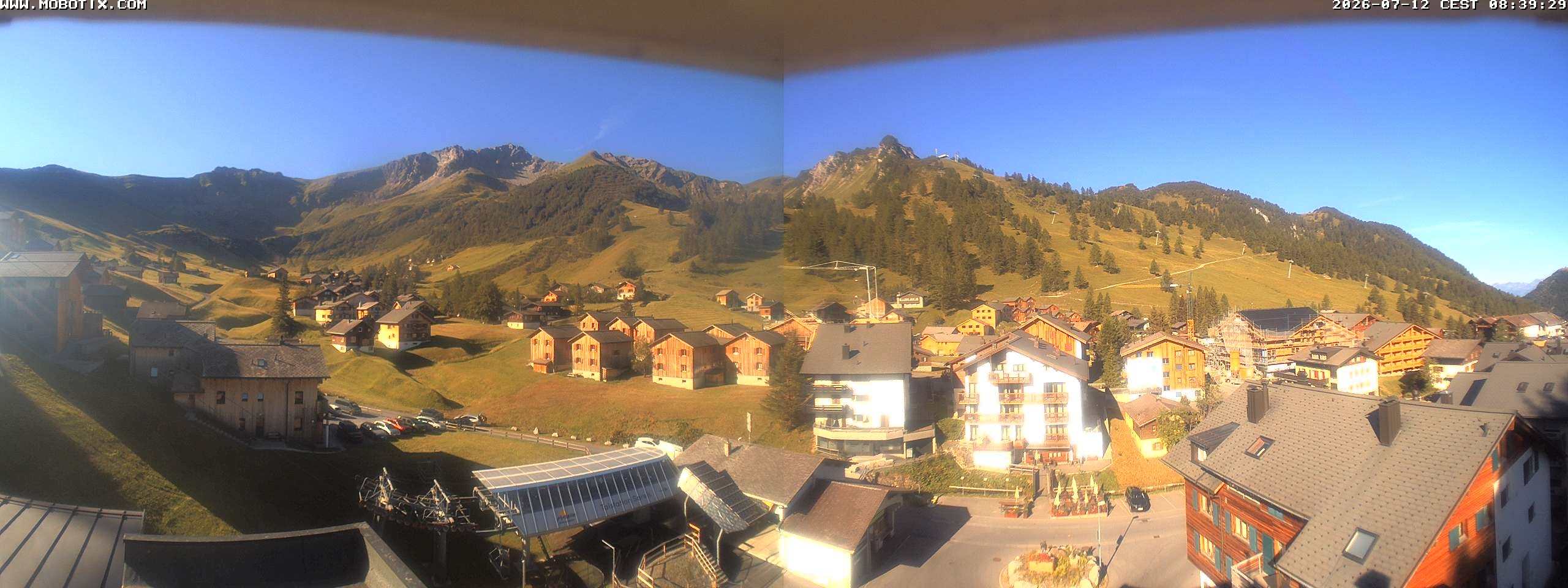 Archived image Webcam Malbun - Hotel Turna