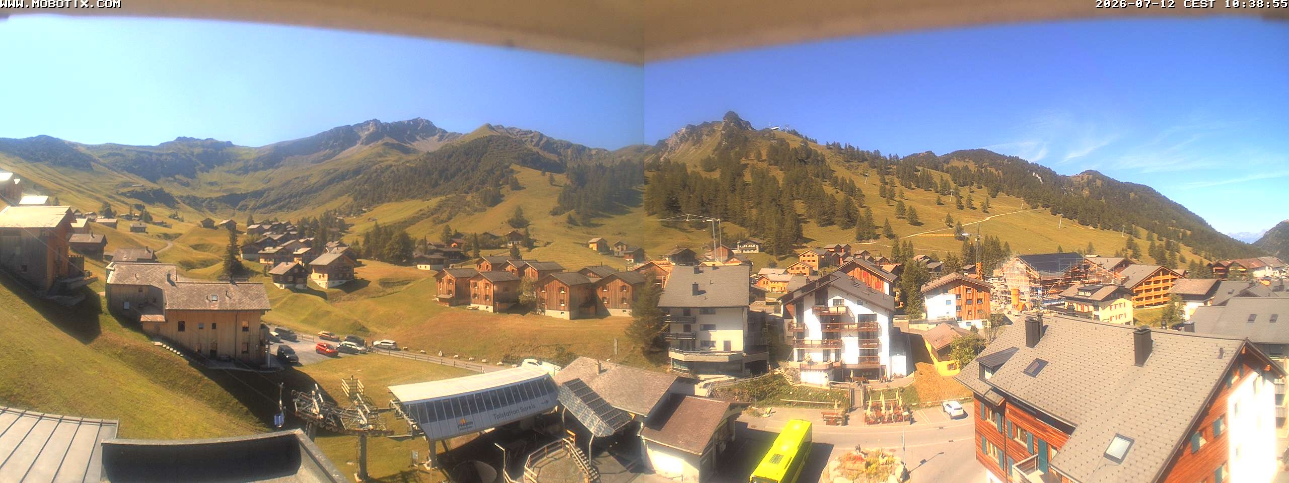 Archived image Webcam Malbun - Hotel Turna