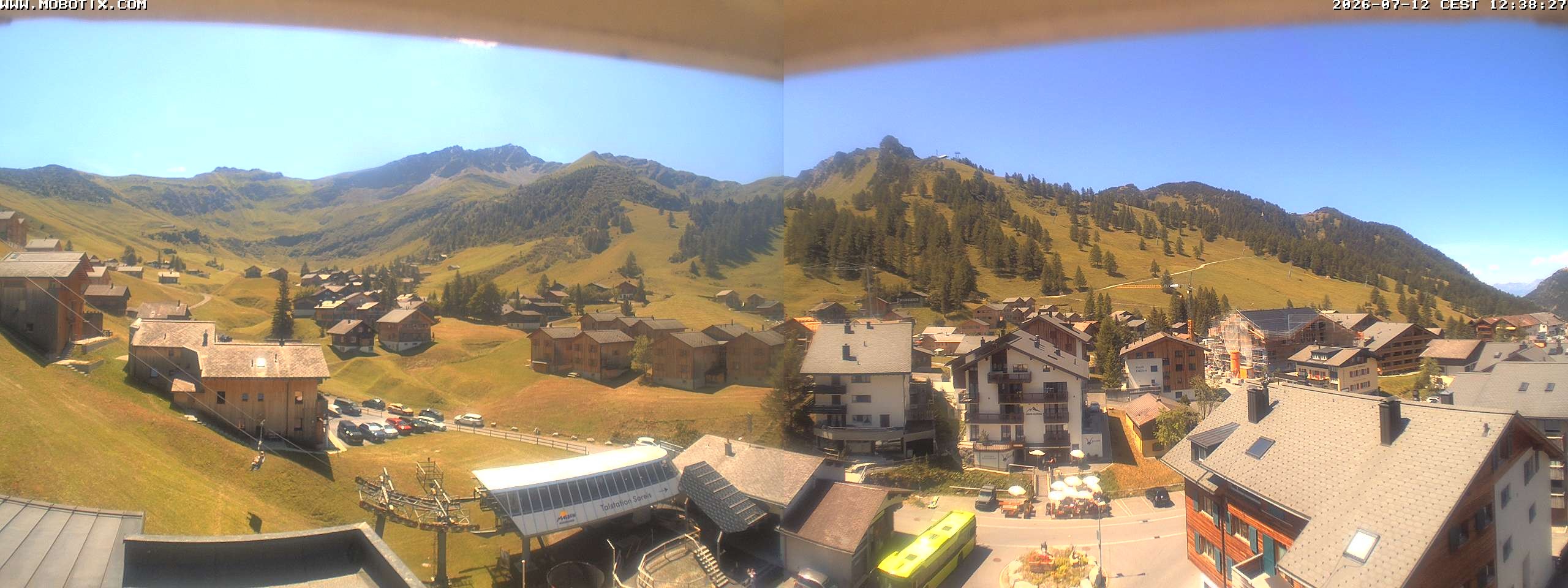 Archived image Webcam Malbun - Hotel Turna