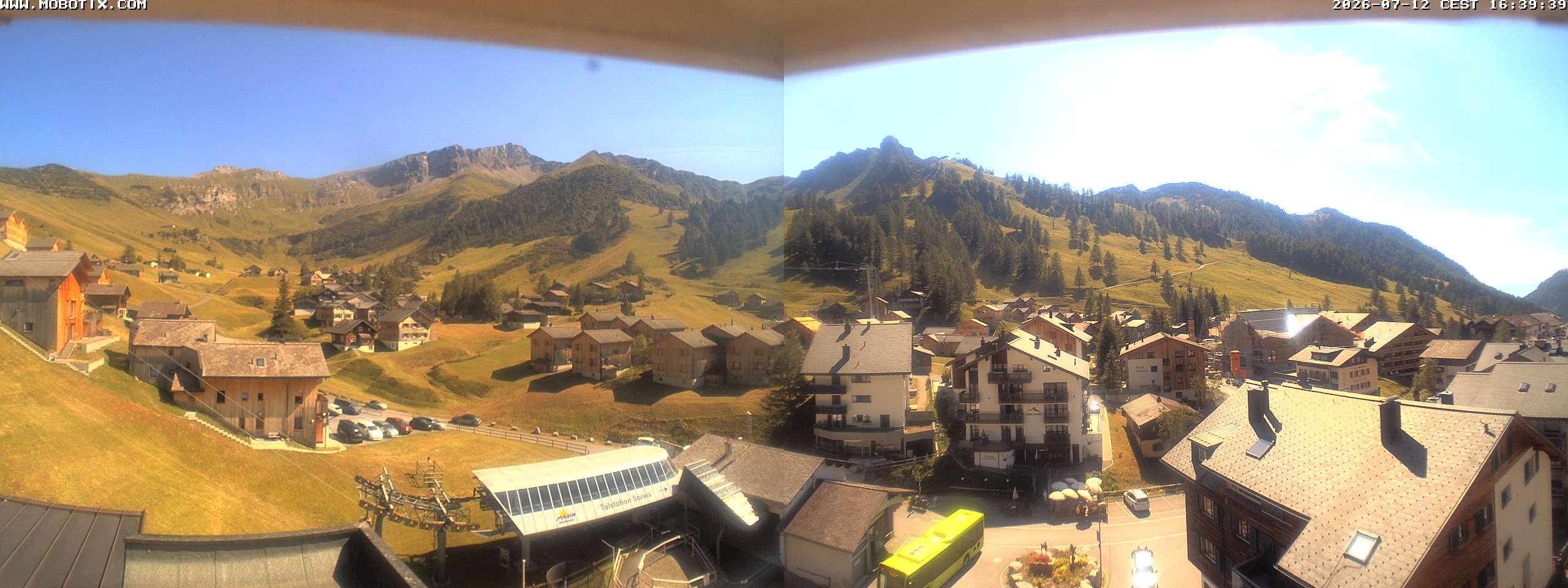 Archived image Webcam Malbun - Hotel Turna