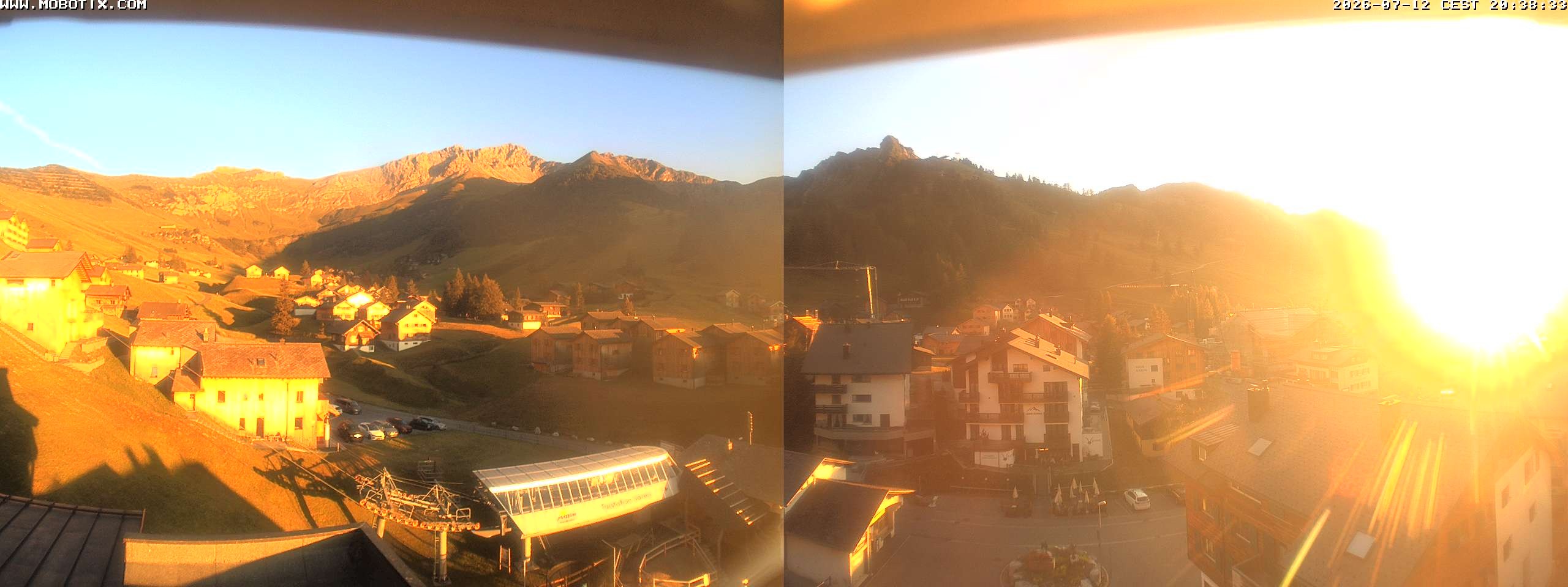 Archived image Webcam Malbun - Hotel Turna