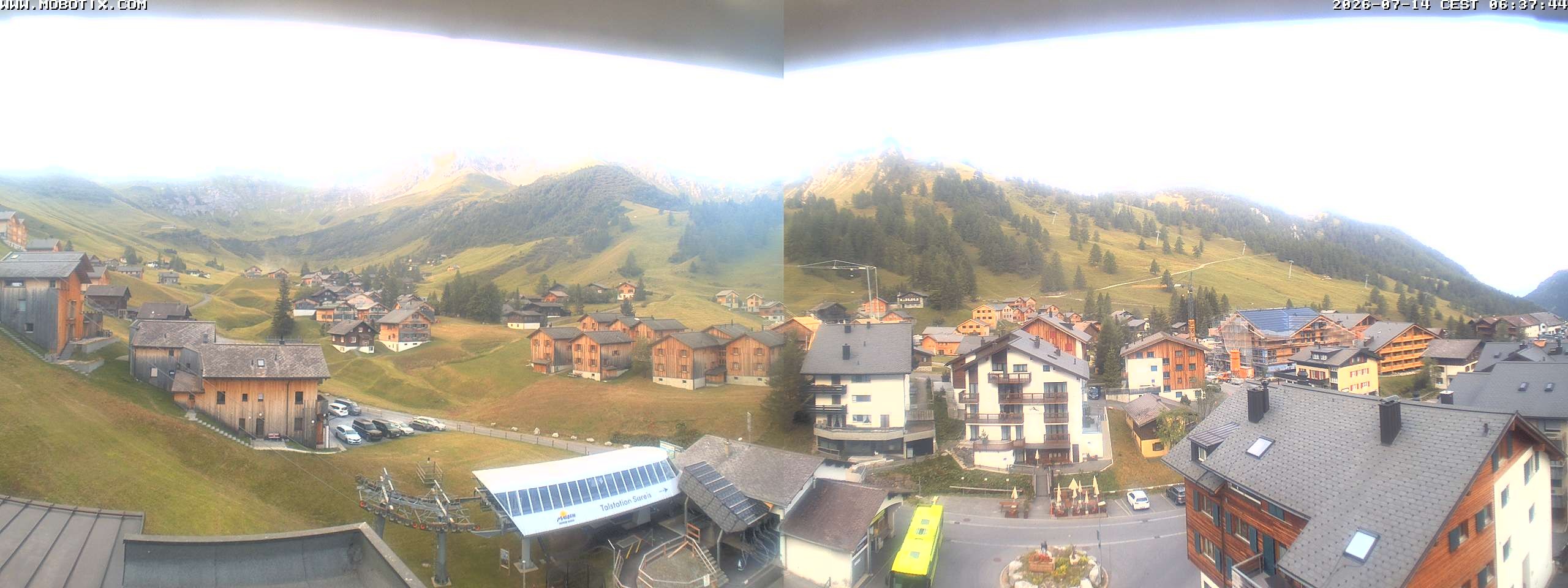 Archiv Foto Webcam Zentrum Malbun - Hotel Turna