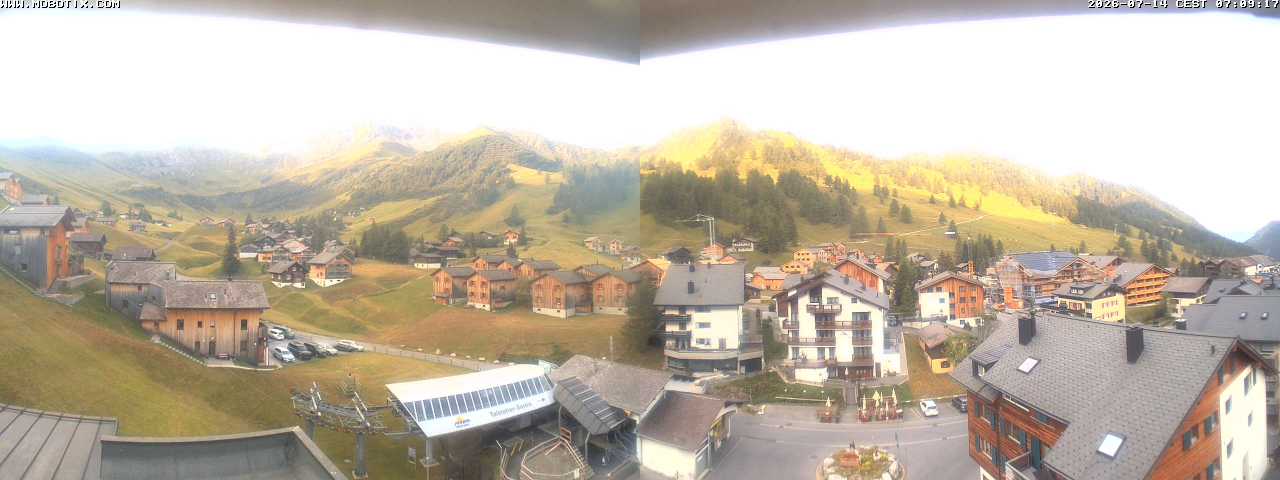 Archiv Foto Webcam Zentrum Malbun - Hotel Turna