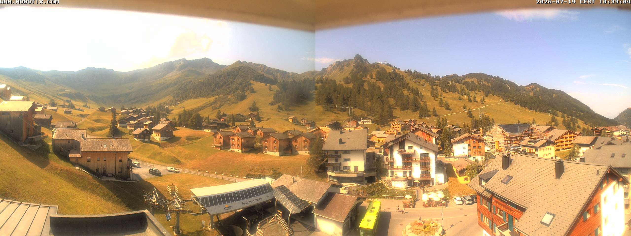 Archiv Foto Webcam Zentrum Malbun - Hotel Turna