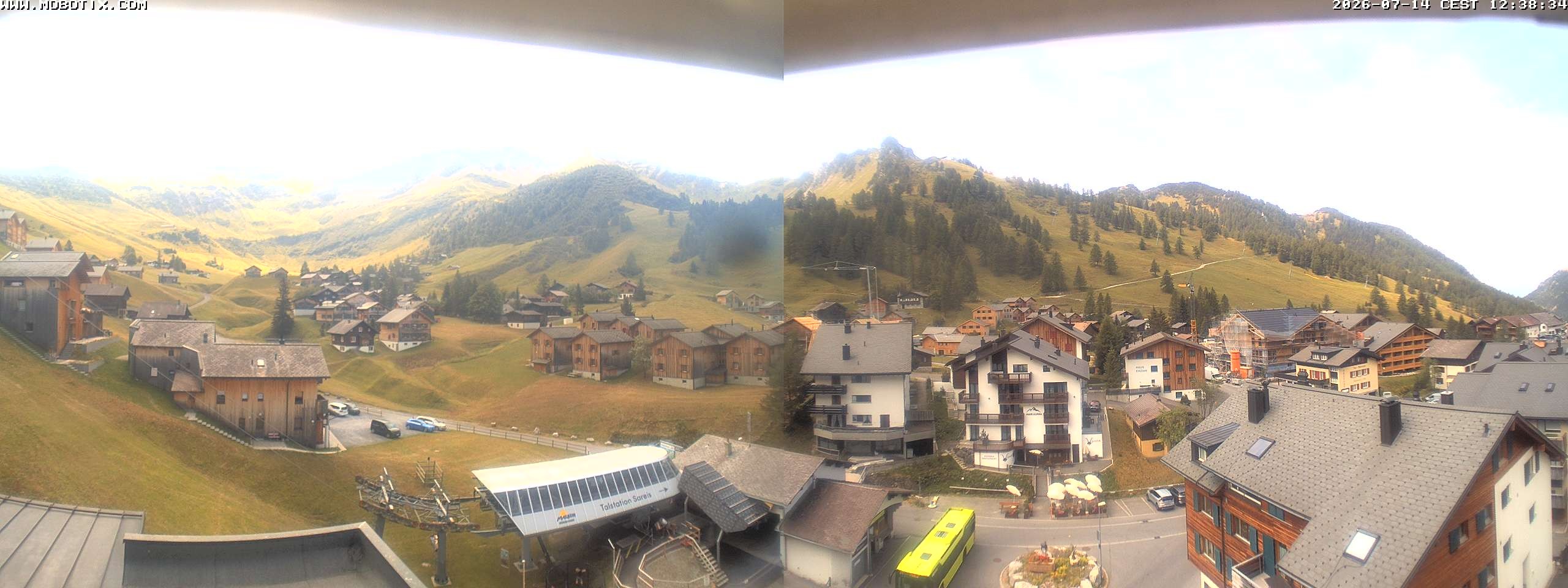 Archiv Foto Webcam Zentrum Malbun - Hotel Turna