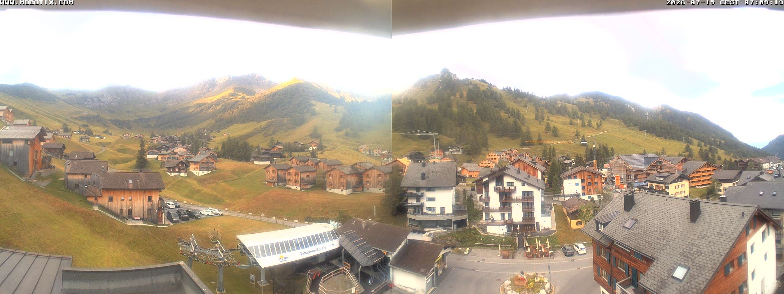 Archiv Foto Webcam Zentrum Malbun - Hotel Turna