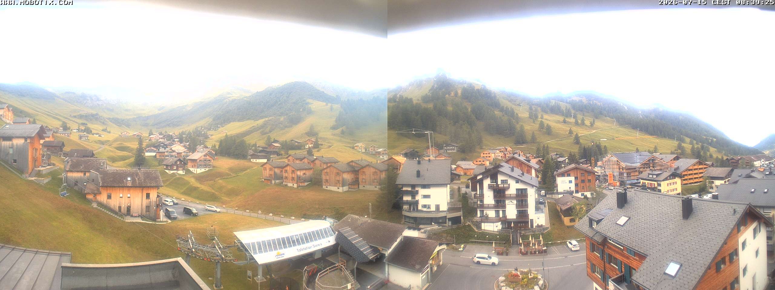 Archiv Foto Webcam Zentrum Malbun - Hotel Turna