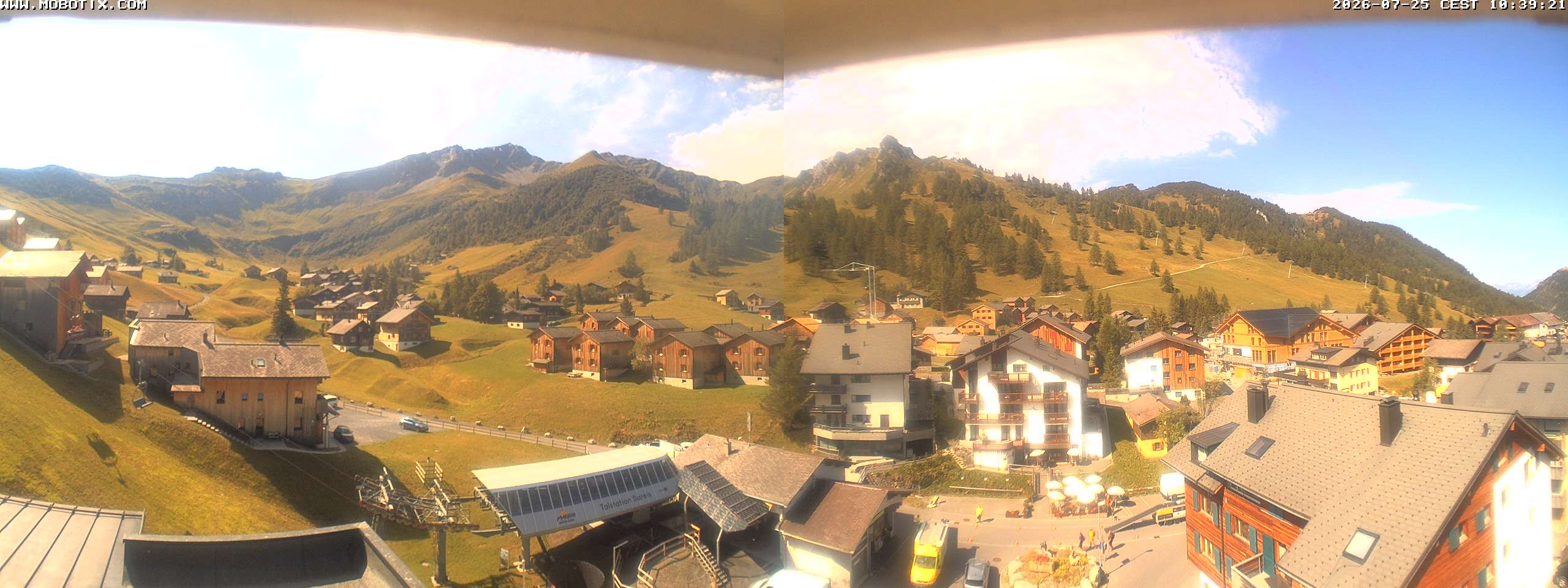 Archived image Webcam Malbun - Hotel Turna