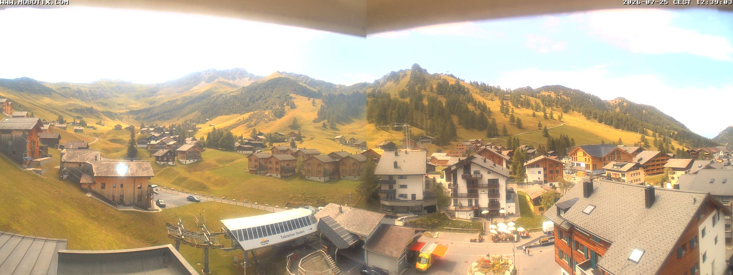 Archived image Webcam Malbun - Hotel Turna