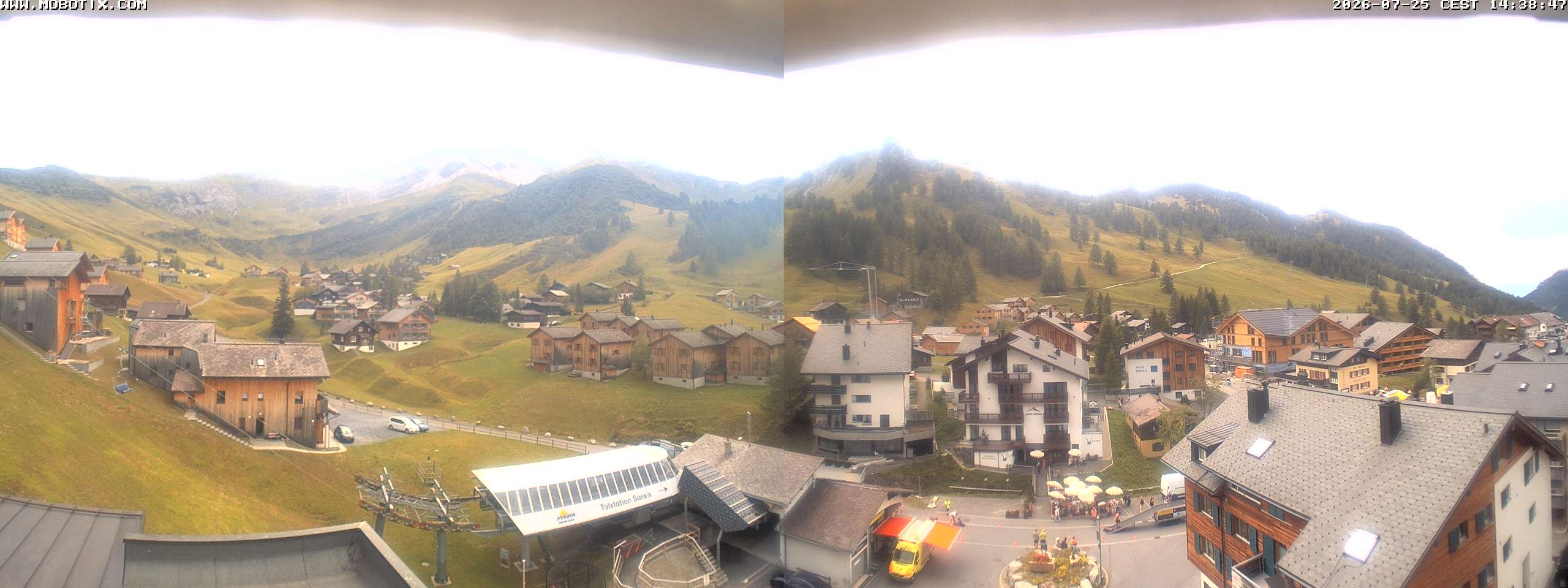 Archived image Webcam Malbun - Hotel Turna