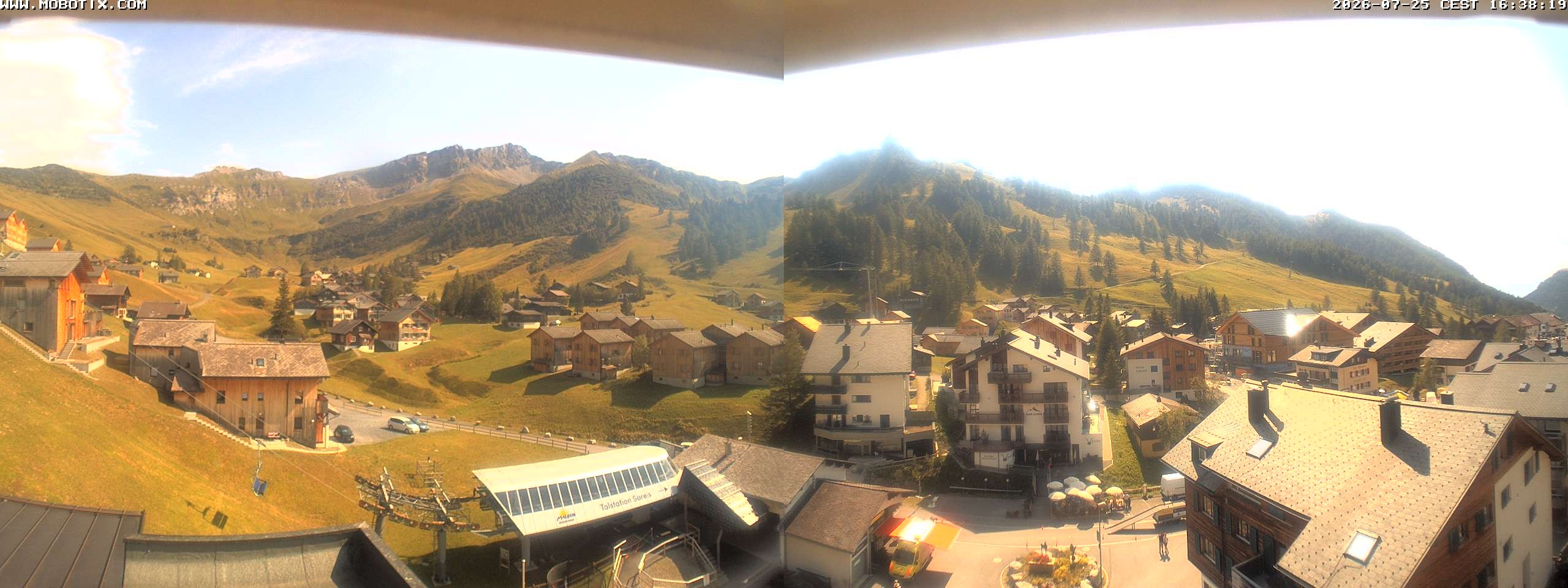 Archived image Webcam Malbun - Hotel Turna