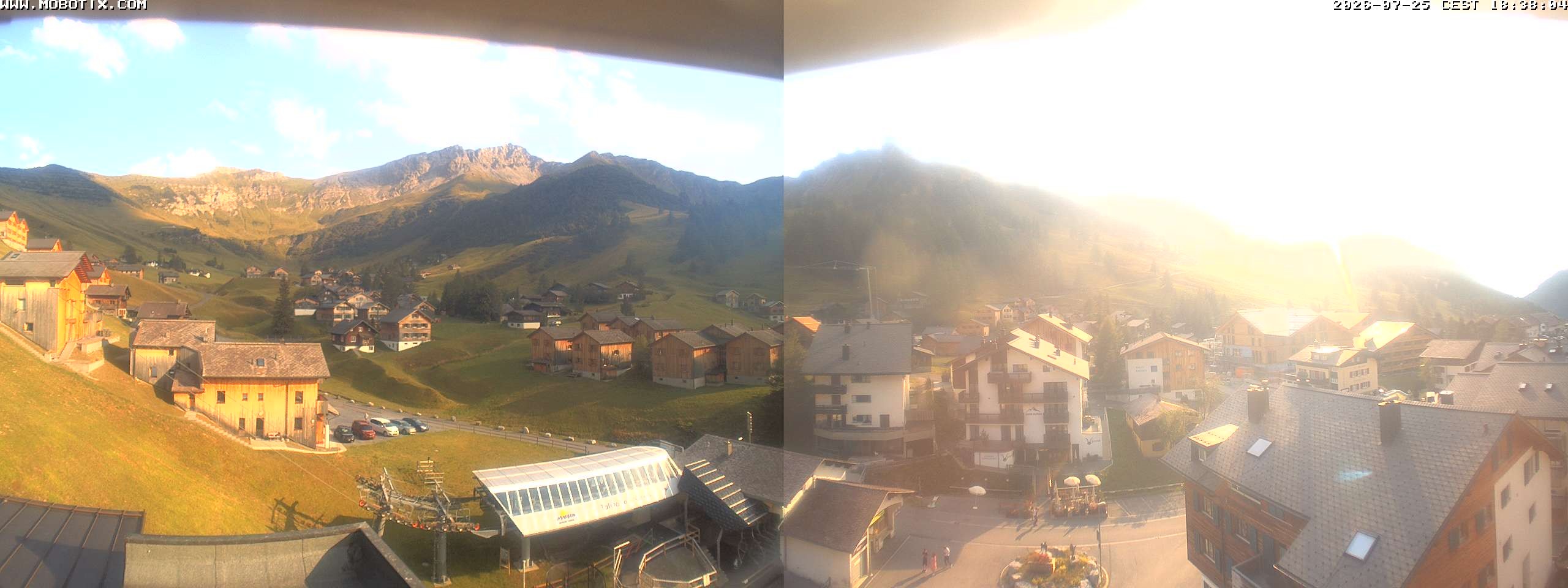 Archived image Webcam Malbun - Hotel Turna