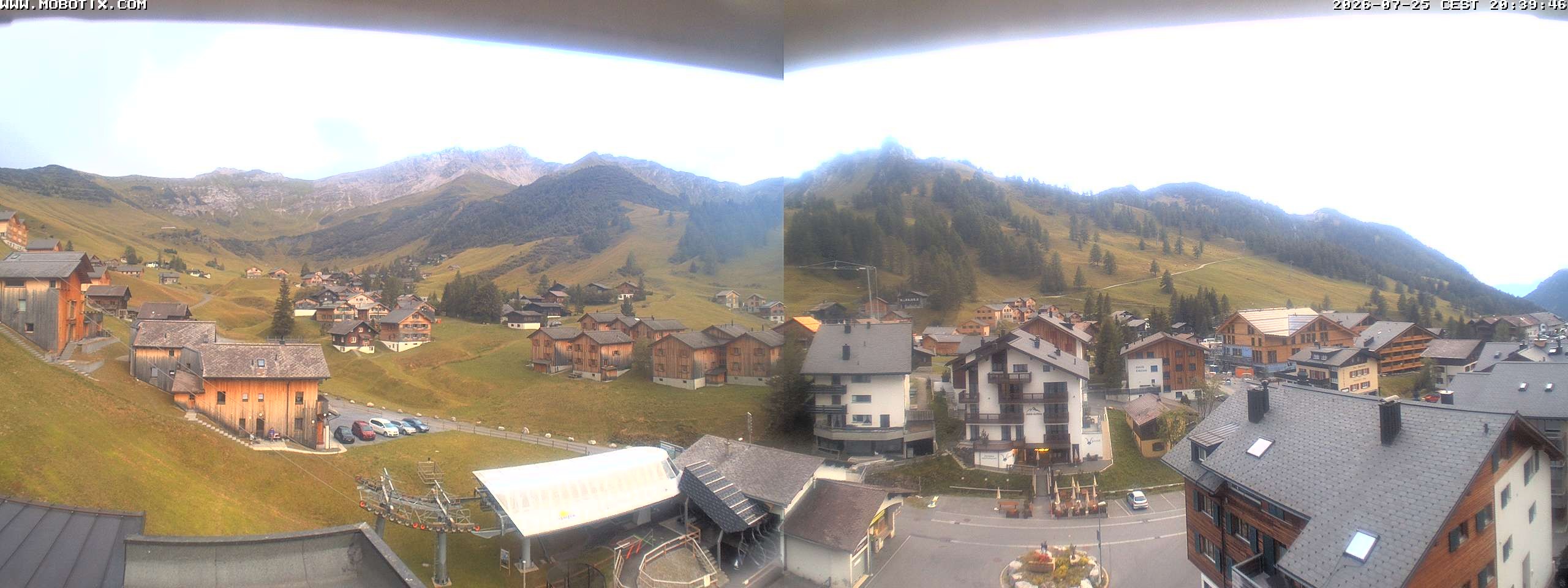 Archived image Webcam Malbun - Hotel Turna