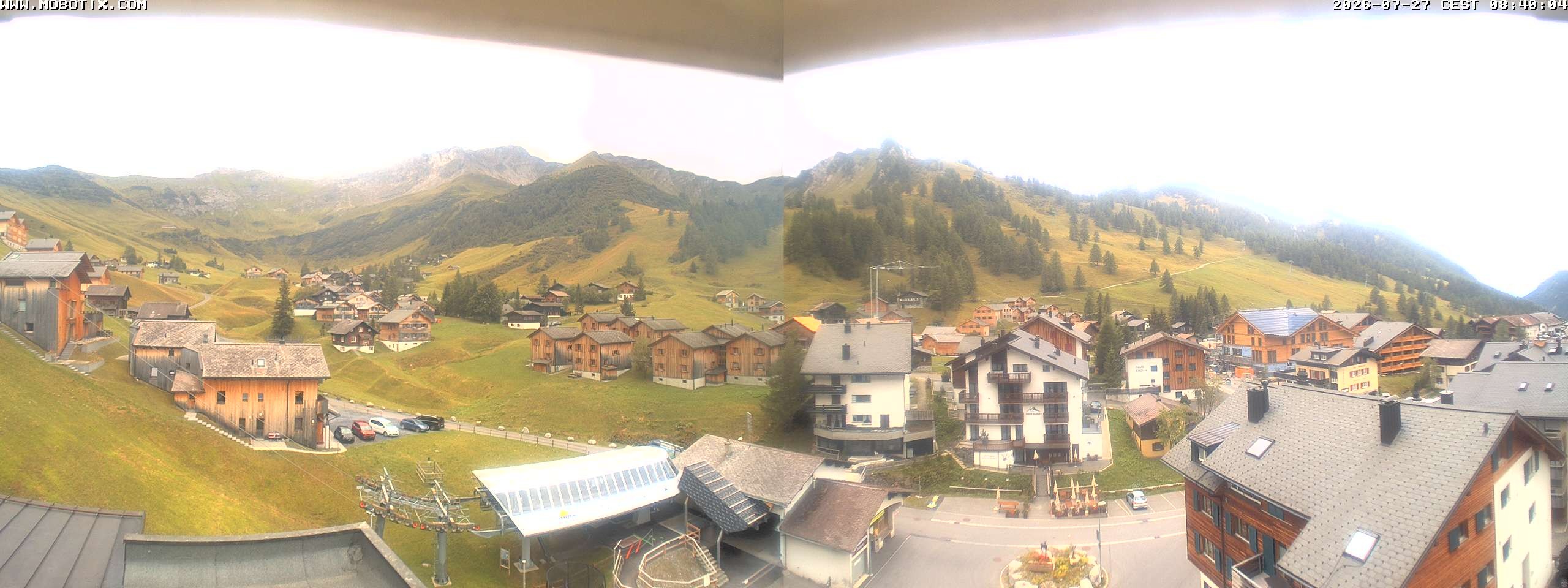 Archived image Webcam Malbun - Hotel Turna