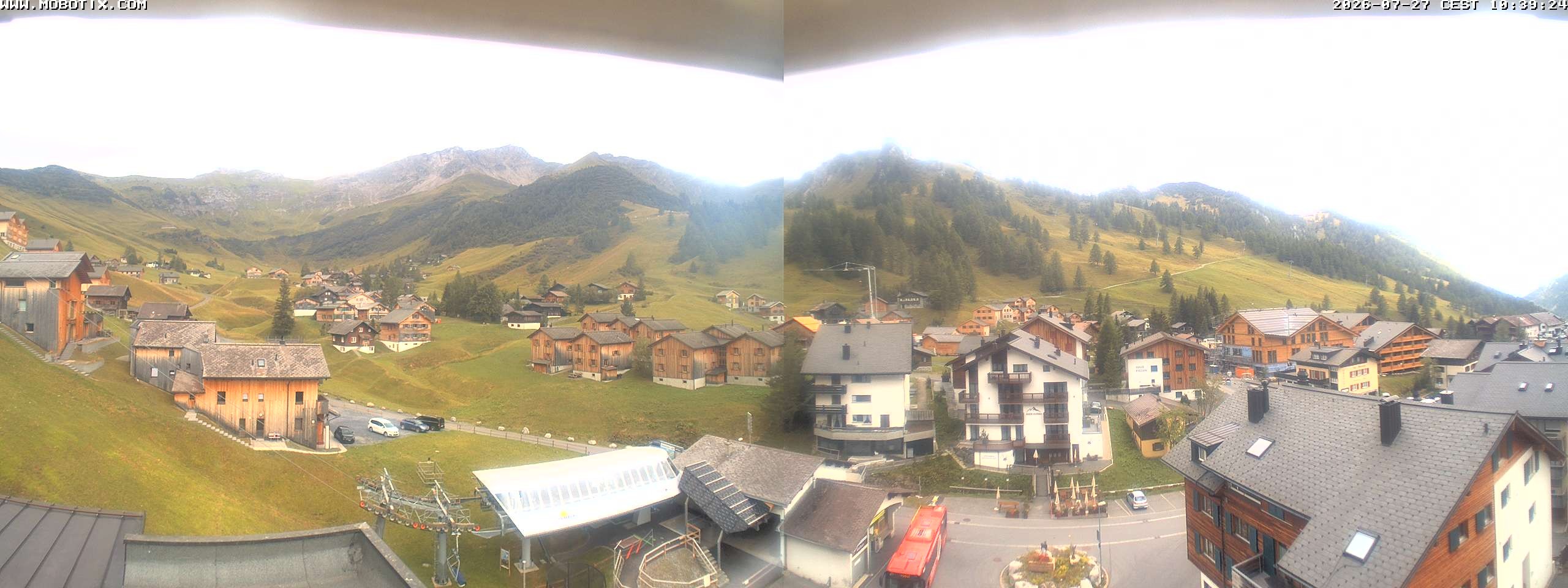 Archived image Webcam Malbun - Hotel Turna