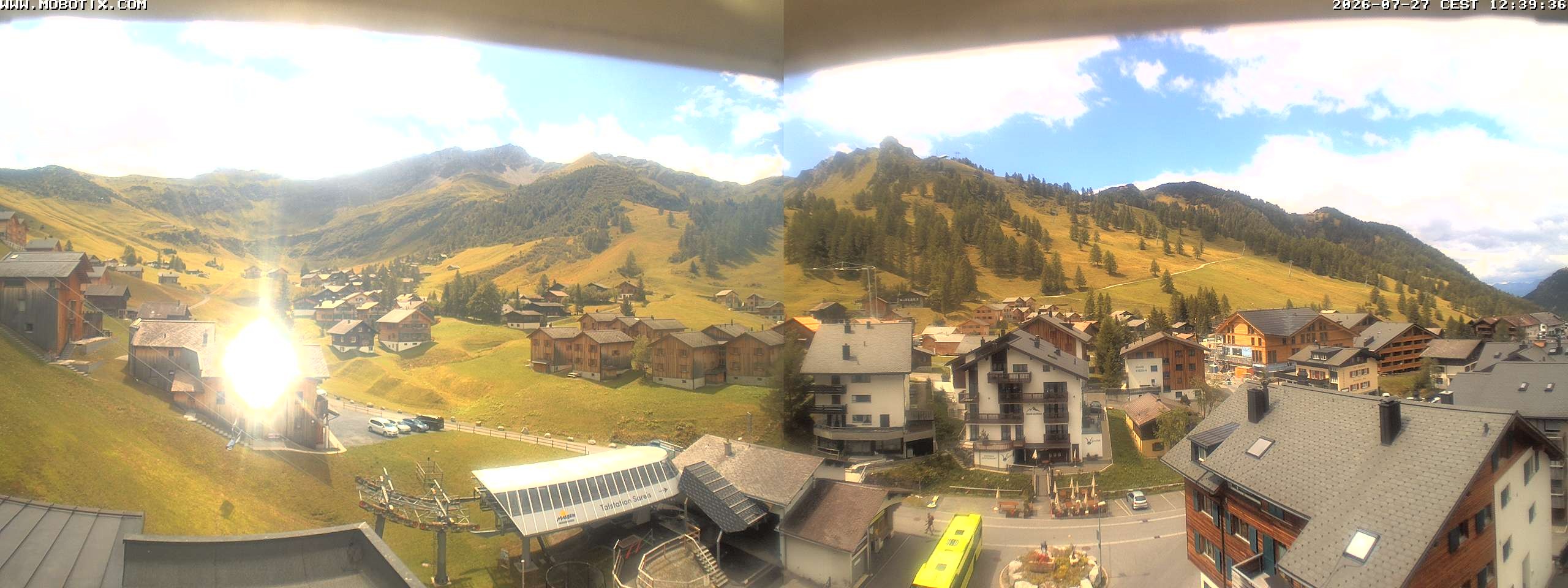 Archived image Webcam Malbun - Hotel Turna
