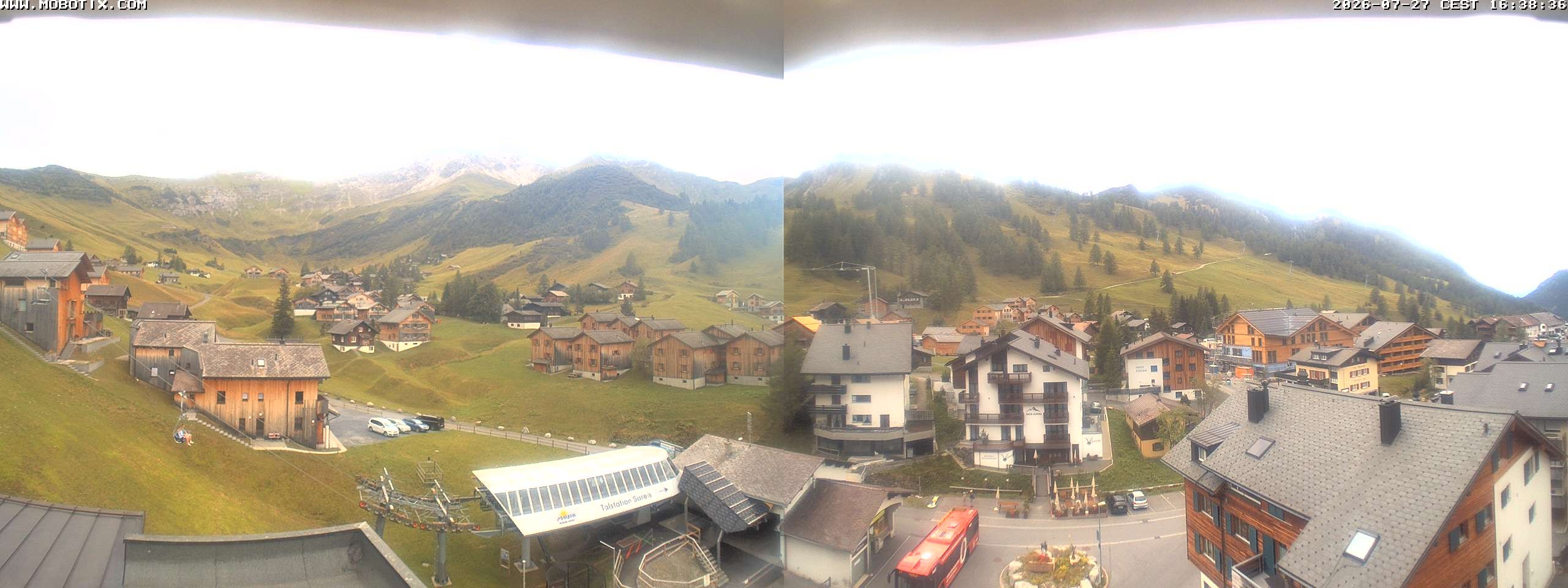 Archived image Webcam Malbun - Hotel Turna
