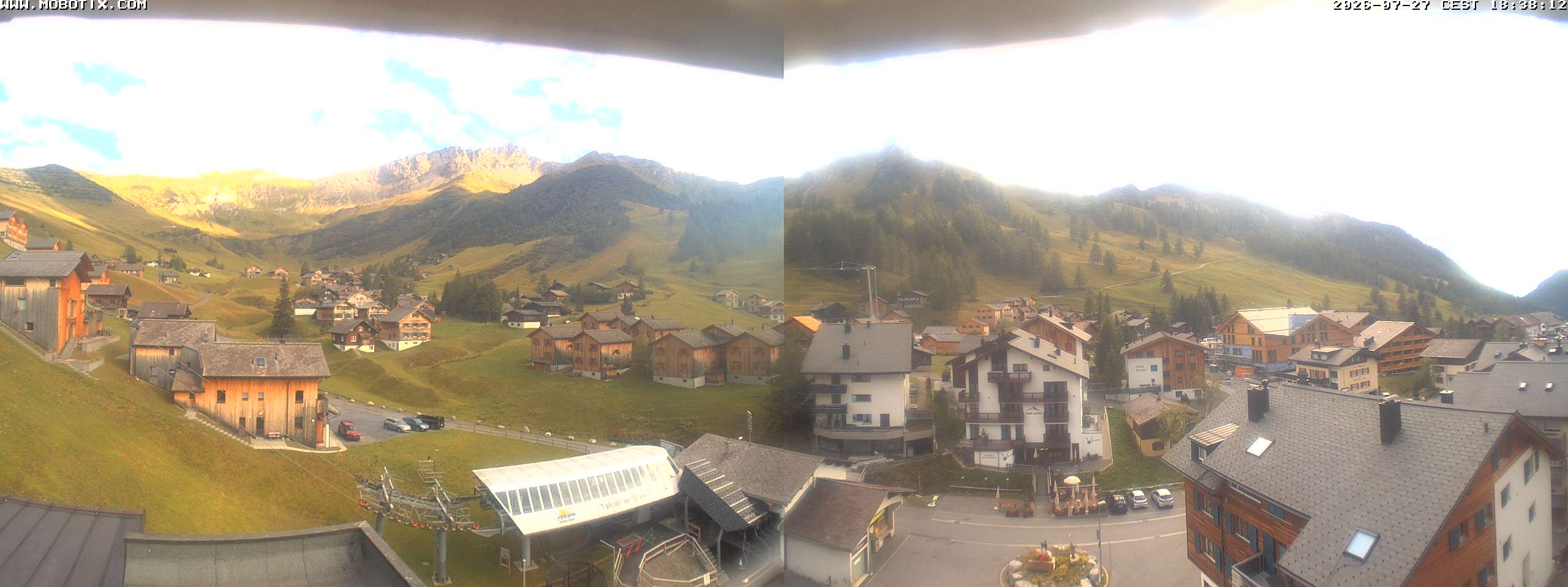 Archived image Webcam Malbun - Hotel Turna
