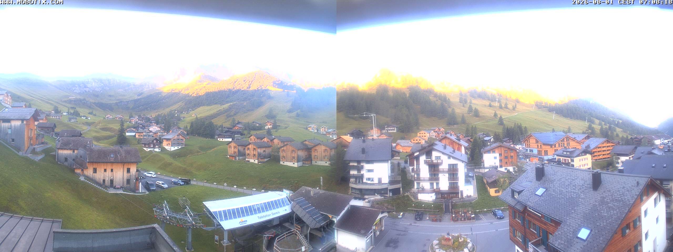 Archiv Foto Webcam Zentrum Malbun - Hotel Turna