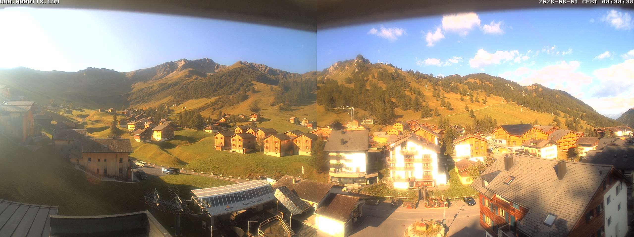 Archiv Foto Webcam Zentrum Malbun - Hotel Turna
