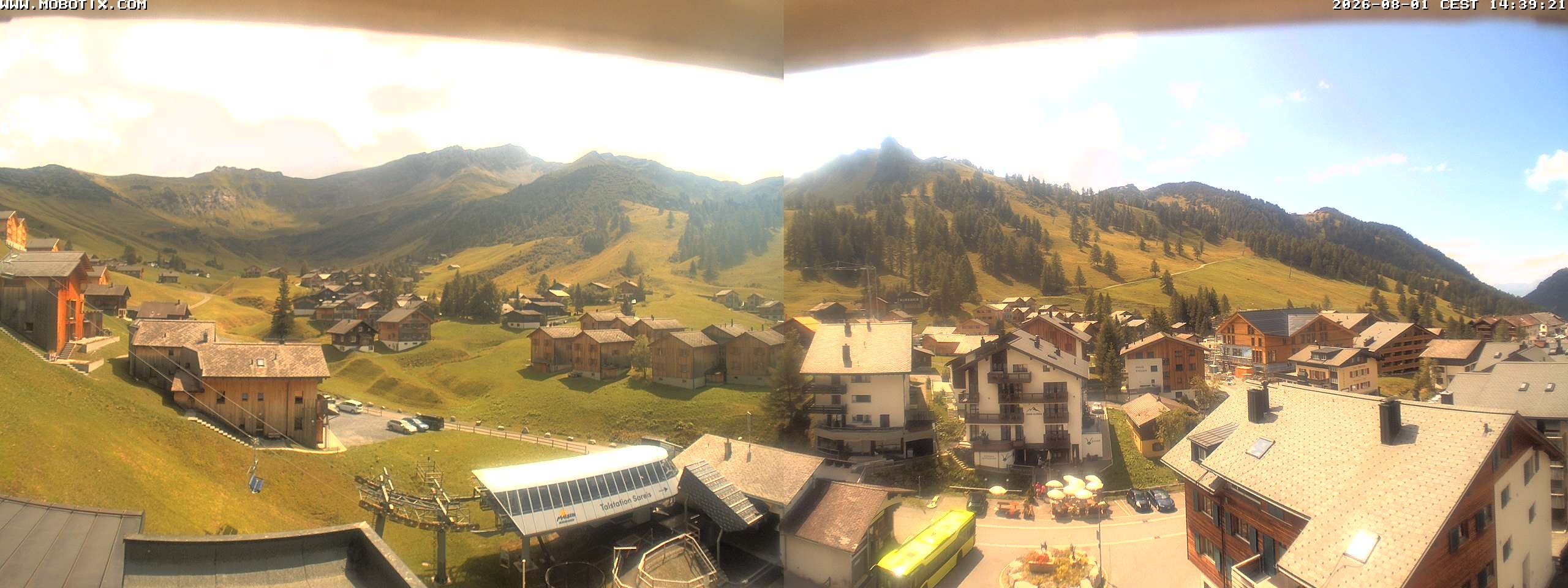 Archiv Foto Webcam Zentrum Malbun - Hotel Turna