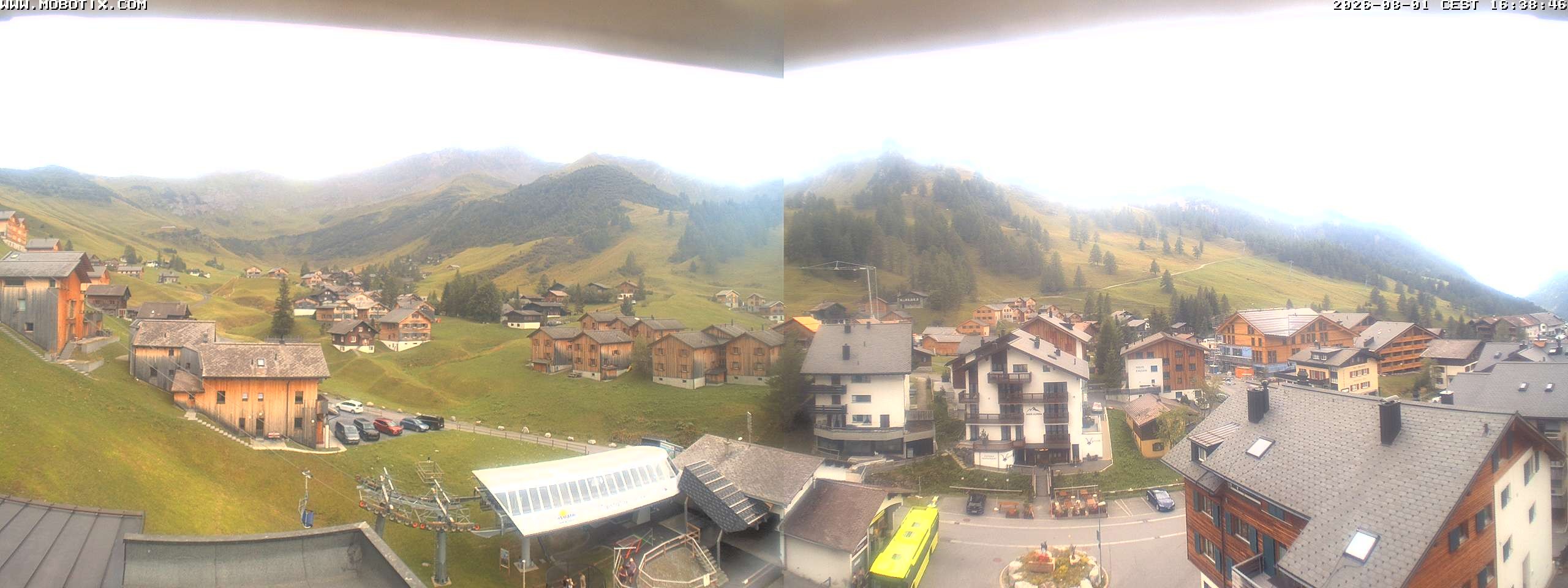 Archiv Foto Webcam Zentrum Malbun - Hotel Turna