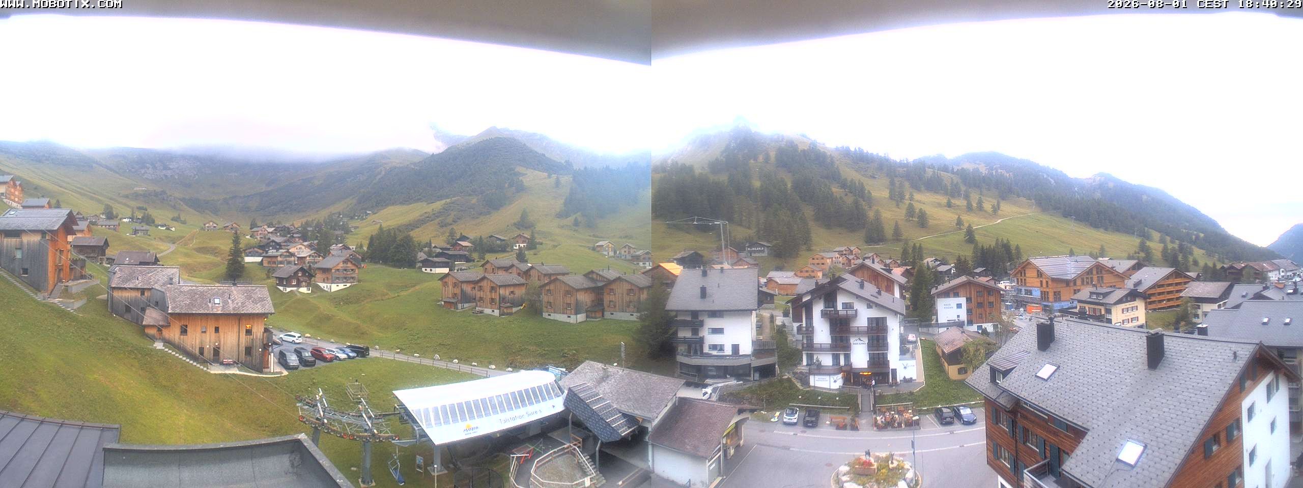 Archiv Foto Webcam Zentrum Malbun - Hotel Turna