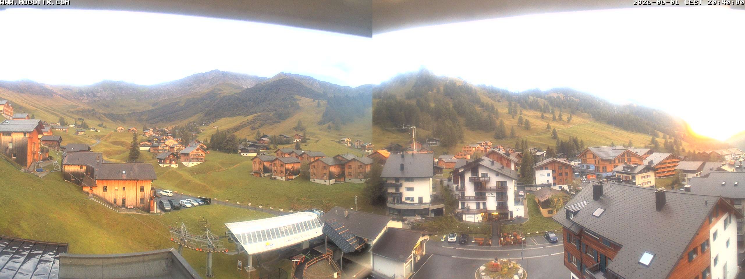 Archiv Foto Webcam Zentrum Malbun - Hotel Turna