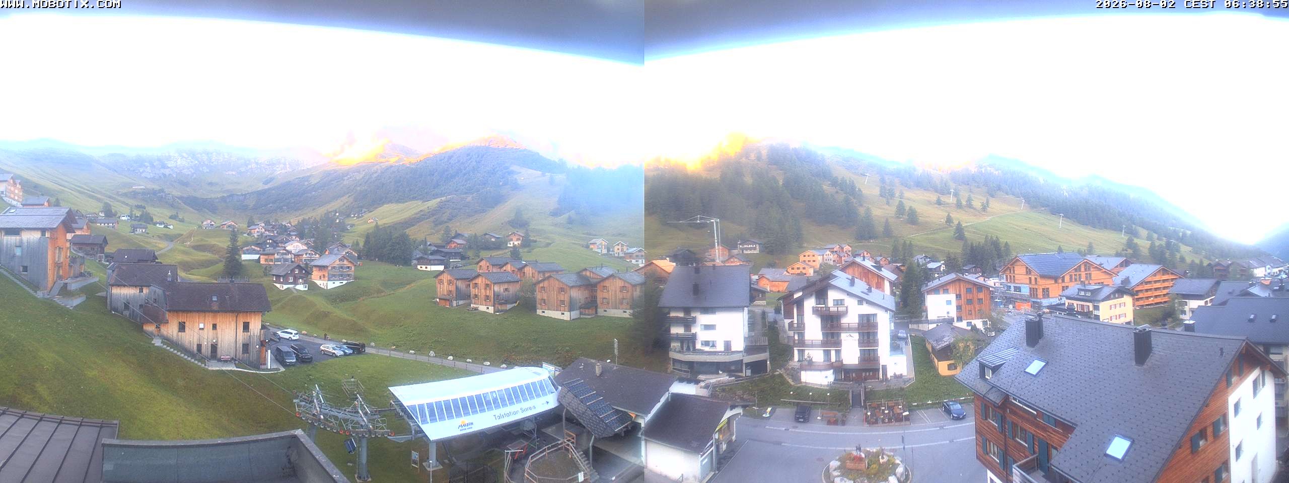 Archiv Foto Webcam Zentrum Malbun - Hotel Turna