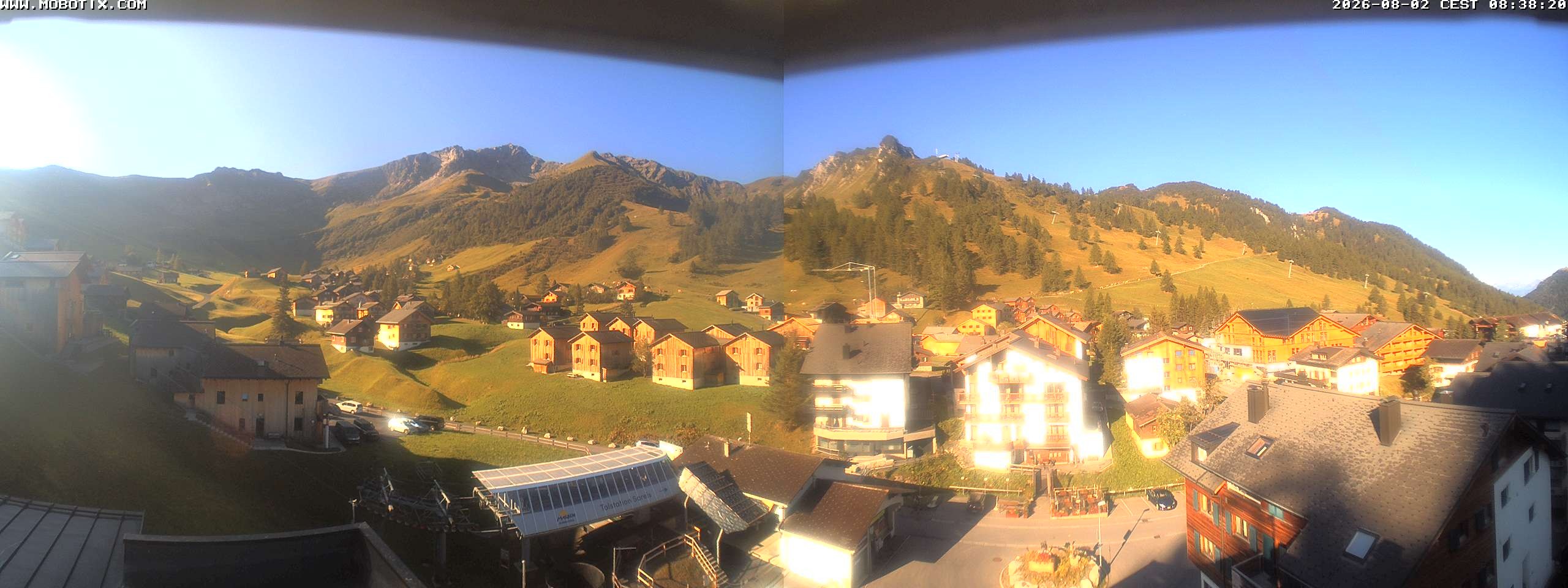 Archiv Foto Webcam Zentrum Malbun - Hotel Turna