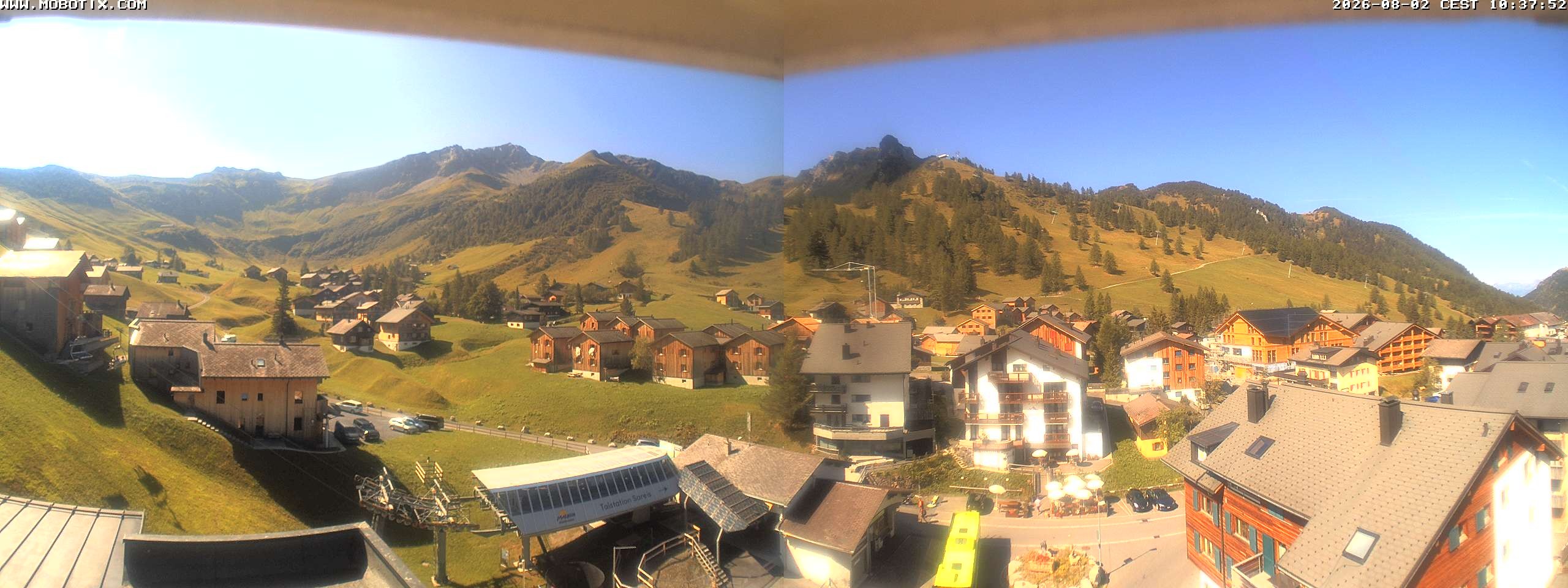 Archiv Foto Webcam Zentrum Malbun - Hotel Turna