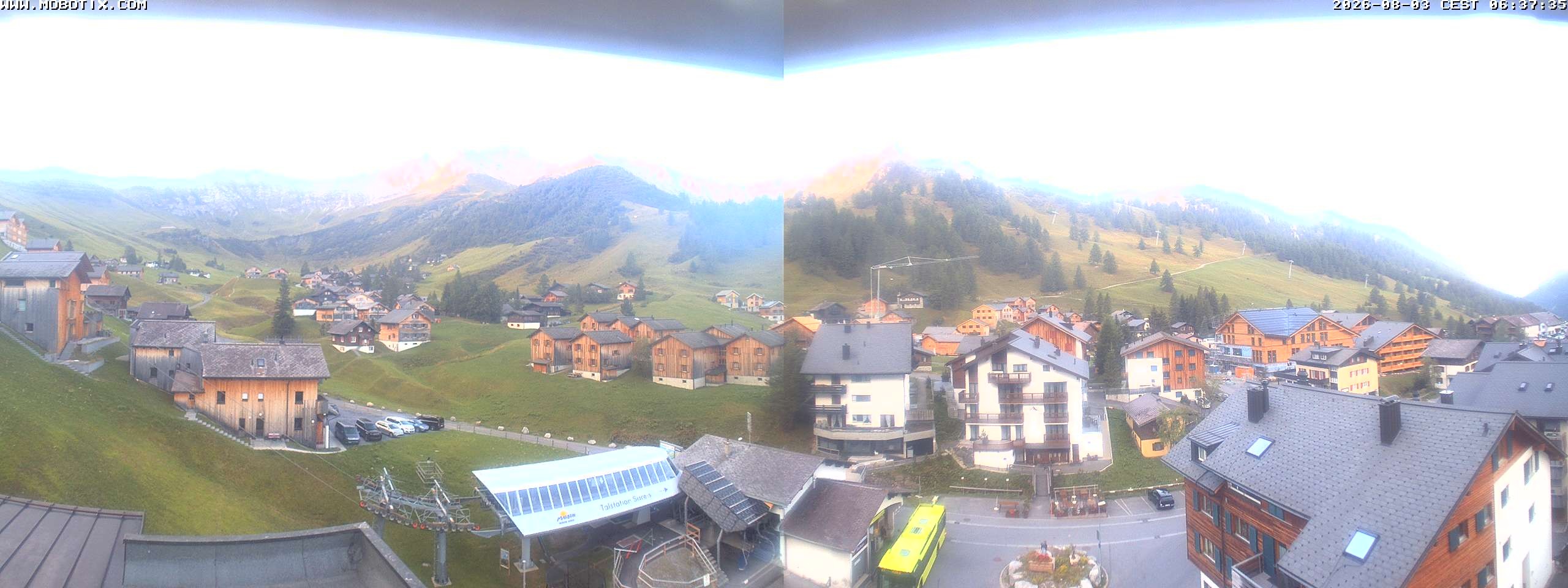 Archived image Webcam Malbun - Hotel Turna