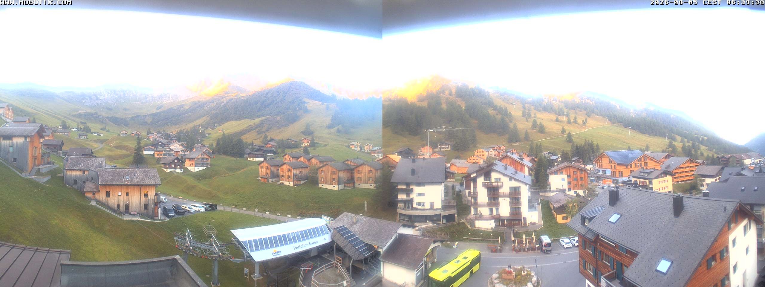 Archiv Foto Webcam Zentrum Malbun - Hotel Turna