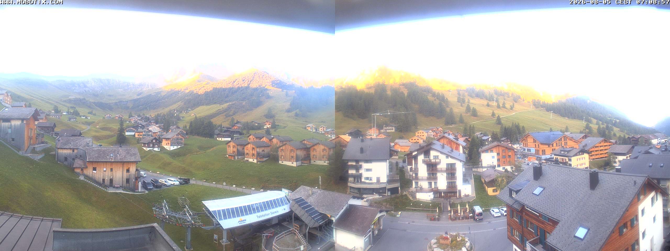 Archiv Foto Webcam Zentrum Malbun - Hotel Turna