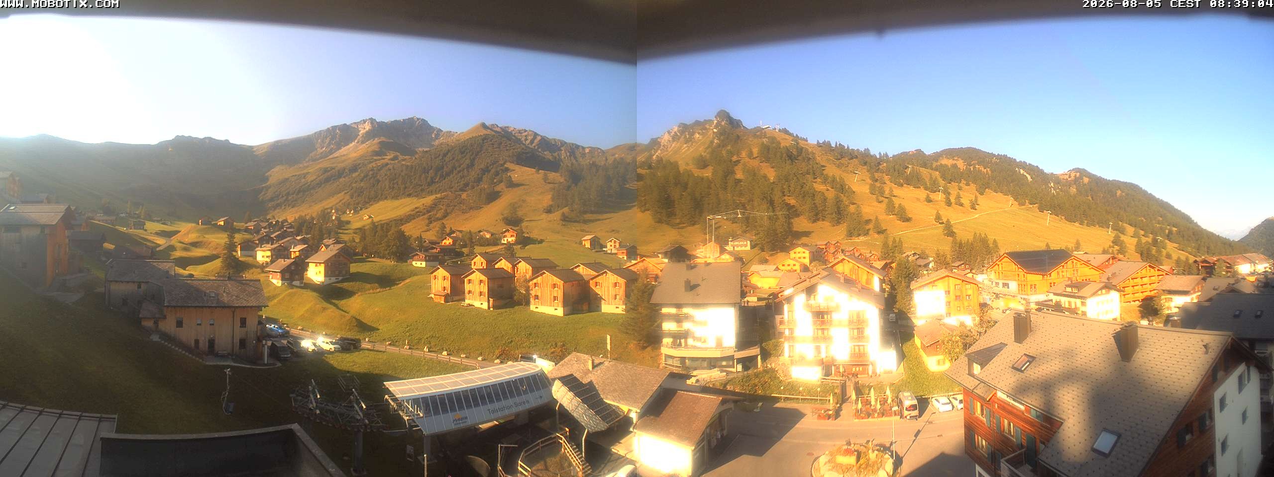Archiv Foto Webcam Zentrum Malbun - Hotel Turna