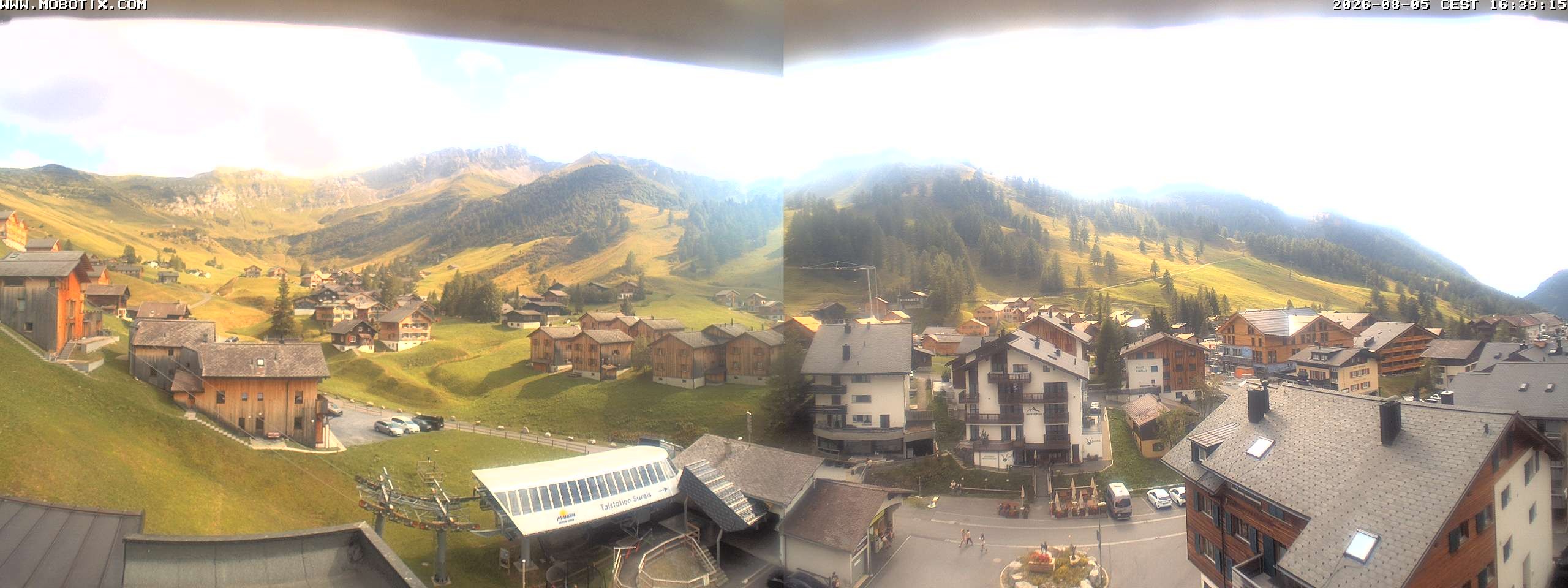 Archiv Foto Webcam Zentrum Malbun - Hotel Turna