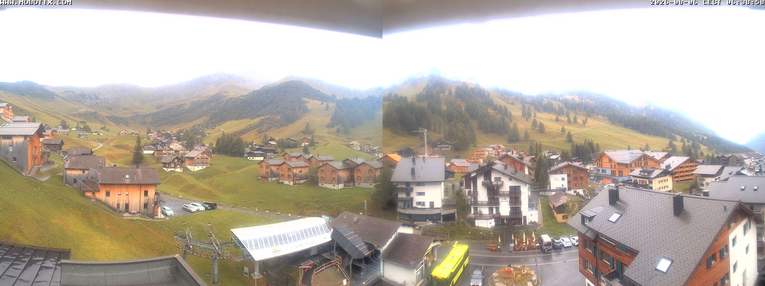 Archived image Webcam Malbun - Hotel Turna