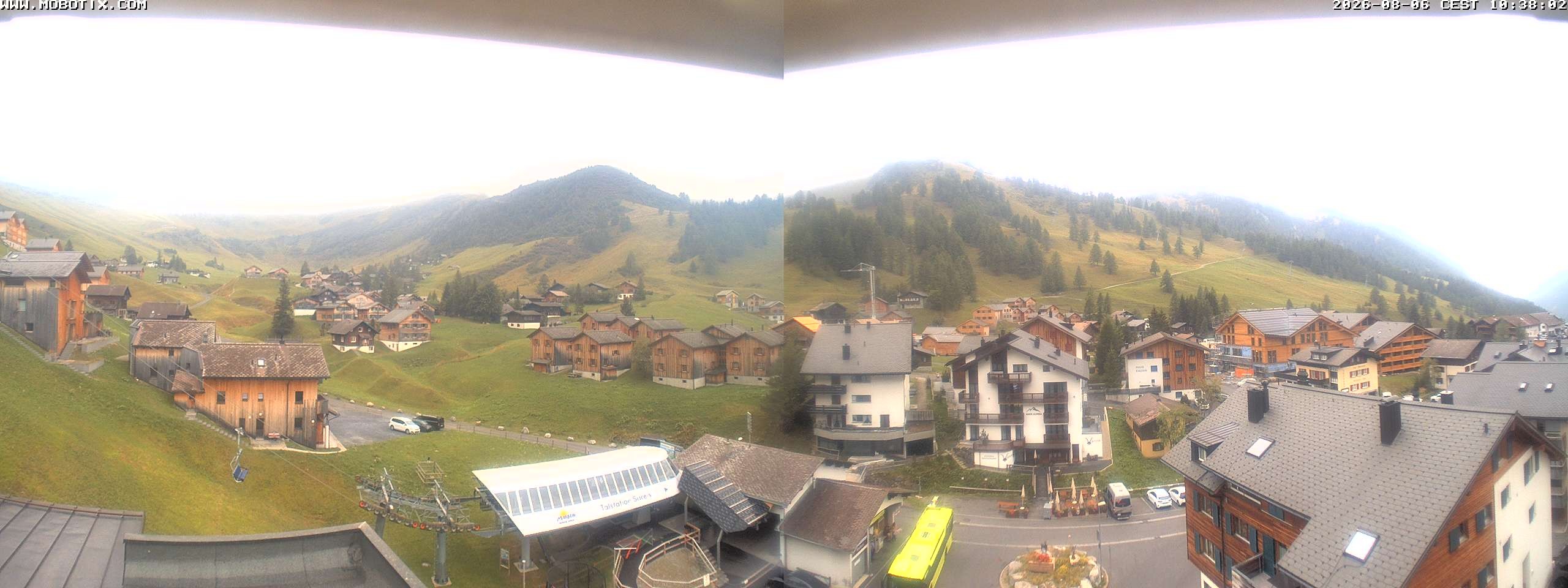 Archived image Webcam Malbun - Hotel Turna
