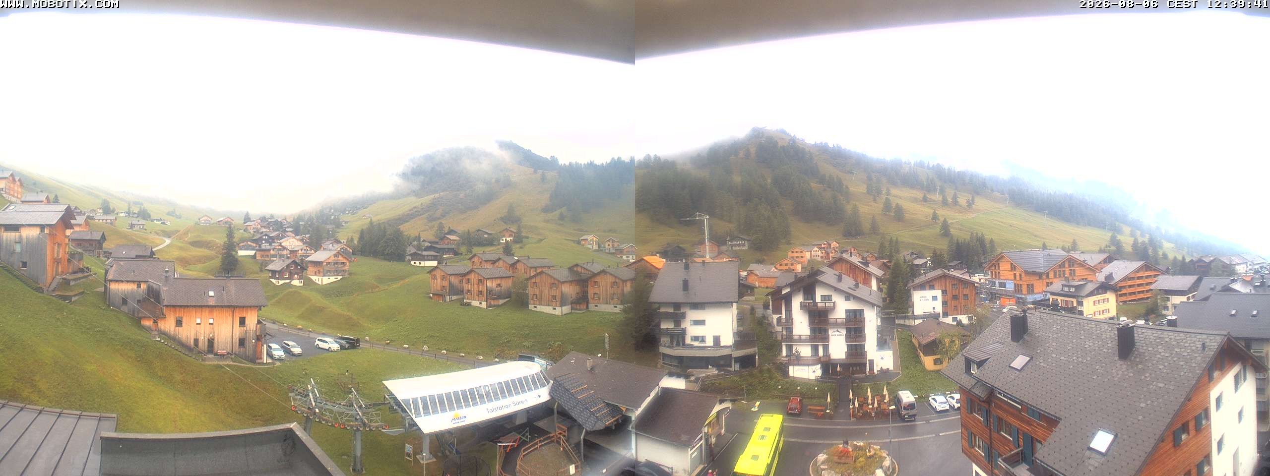 Archived image Webcam Malbun - Hotel Turna