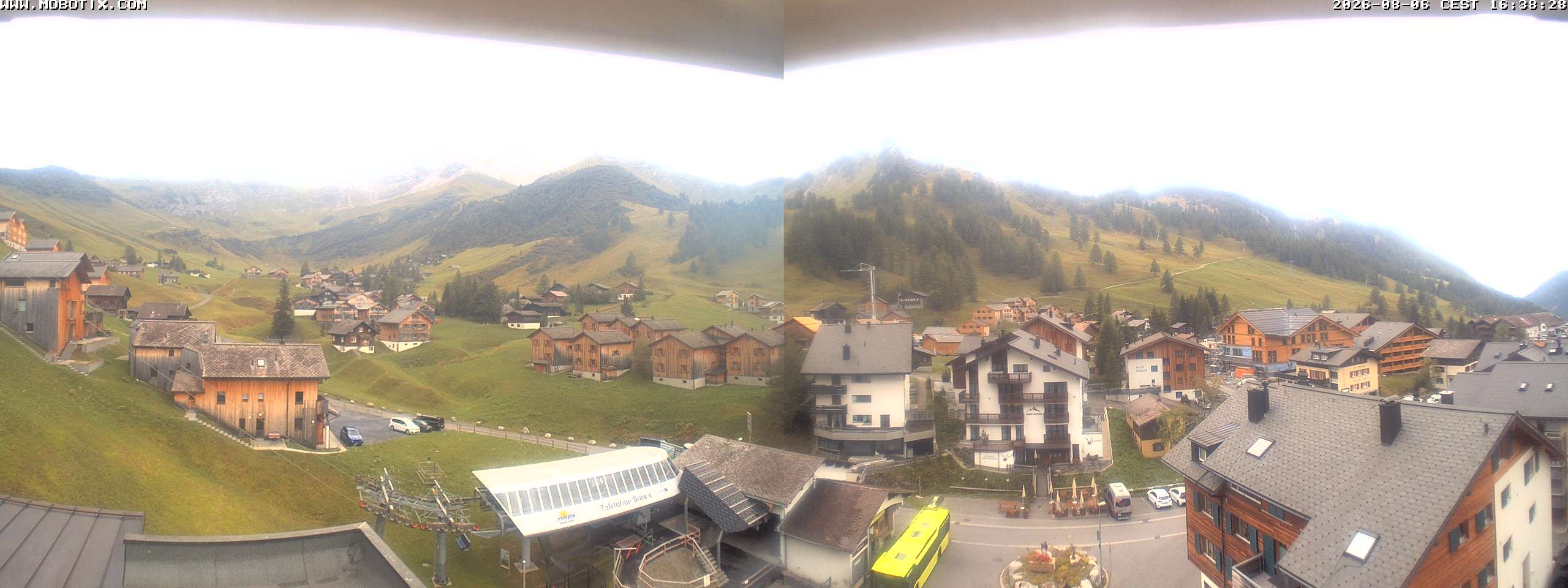 Archived image Webcam Malbun - Hotel Turna