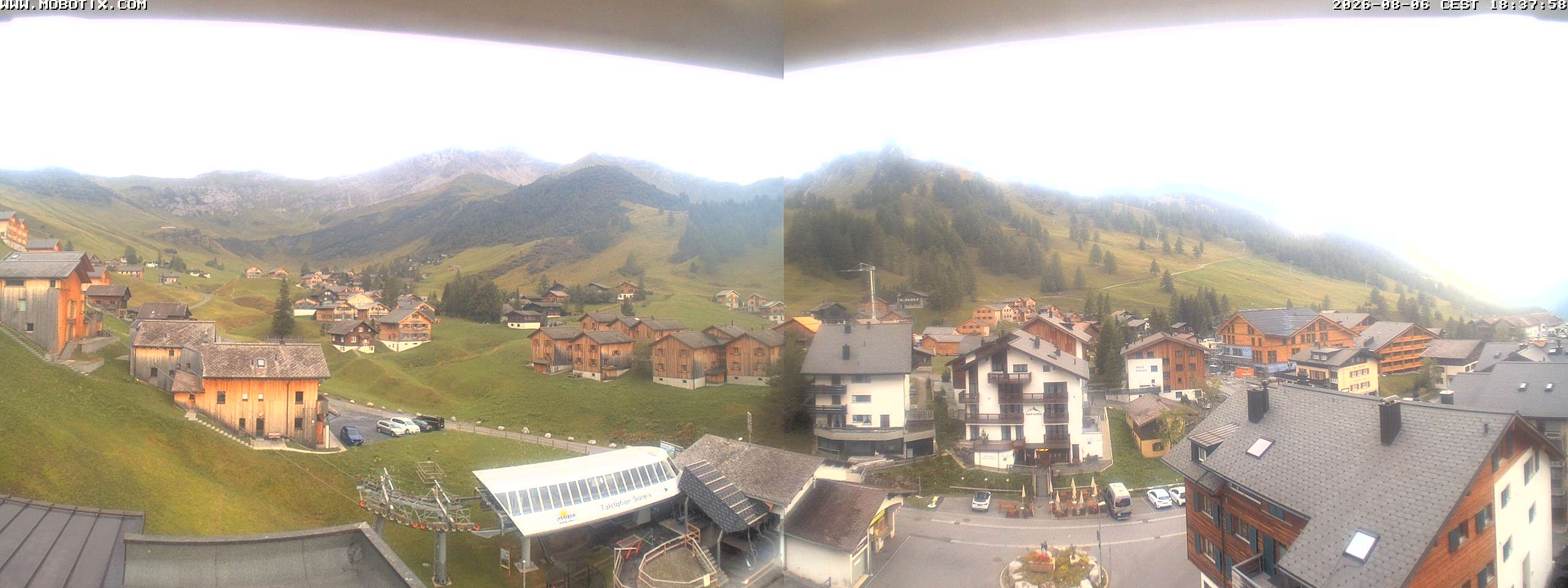 Archived image Webcam Malbun - Hotel Turna