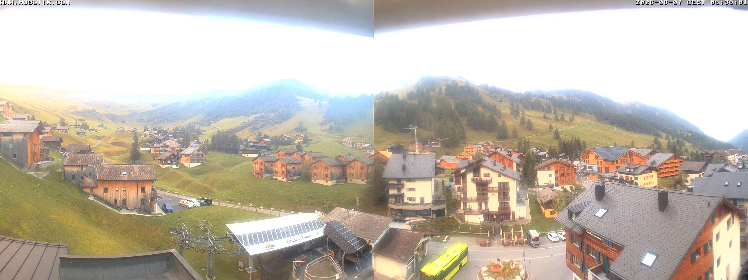 Archived image Webcam Malbun - Hotel Turna