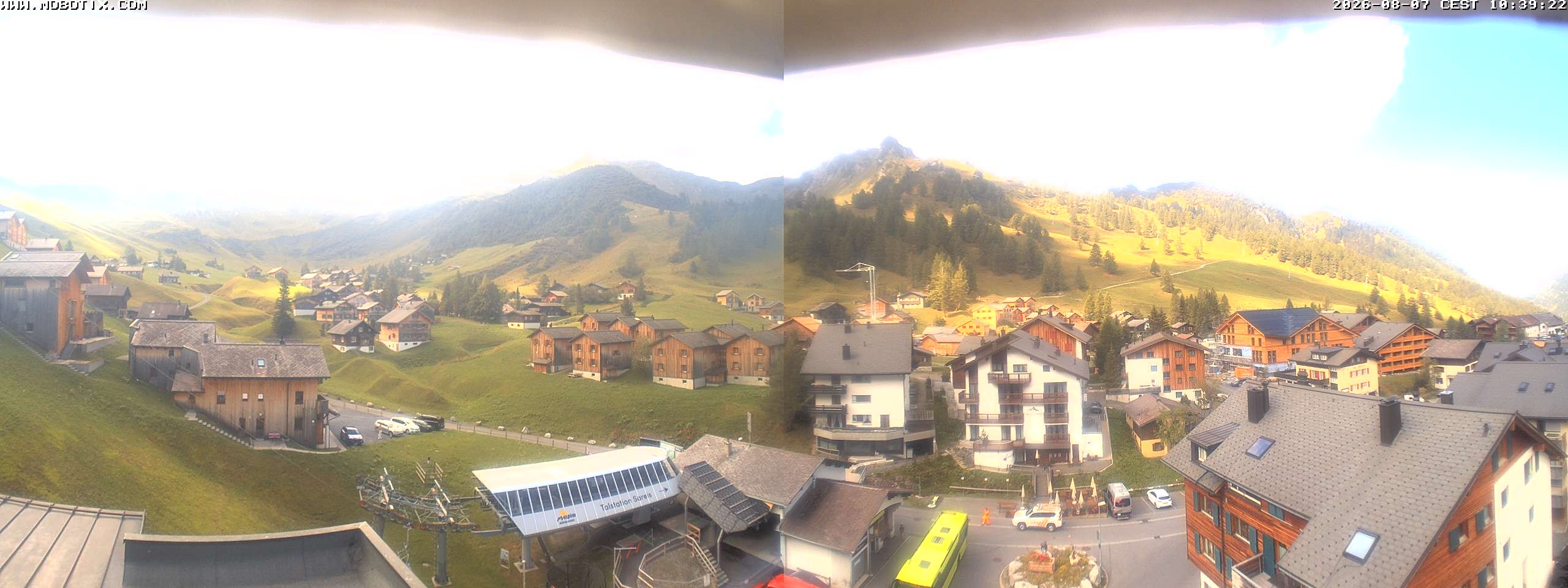 Archived image Webcam Malbun - Hotel Turna