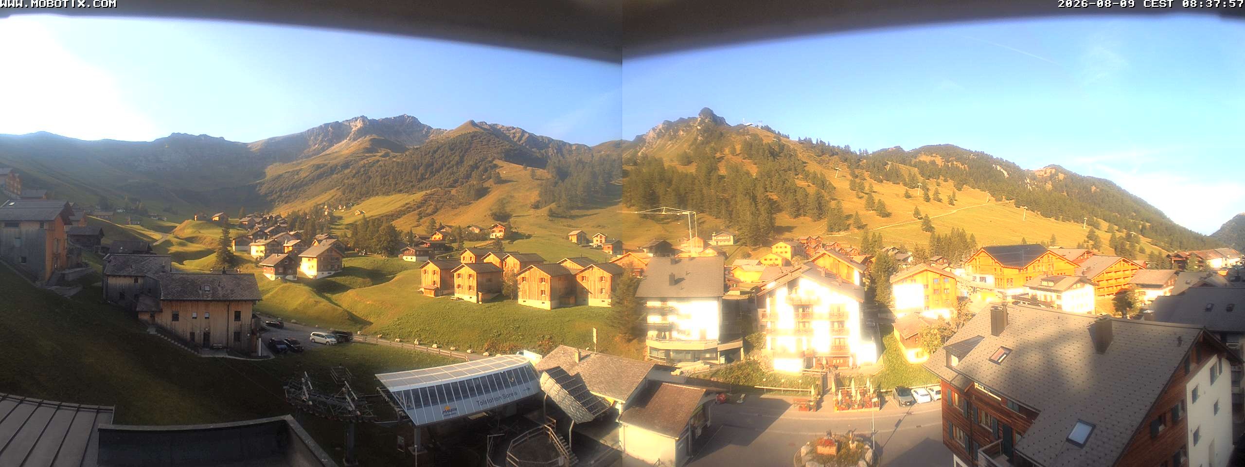 Archived image Webcam Malbun - Hotel Turna
