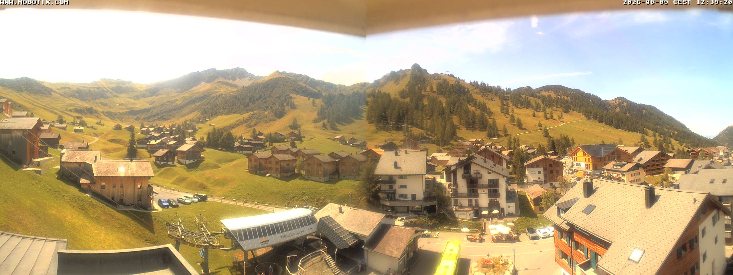Archived image Webcam Malbun - Hotel Turna