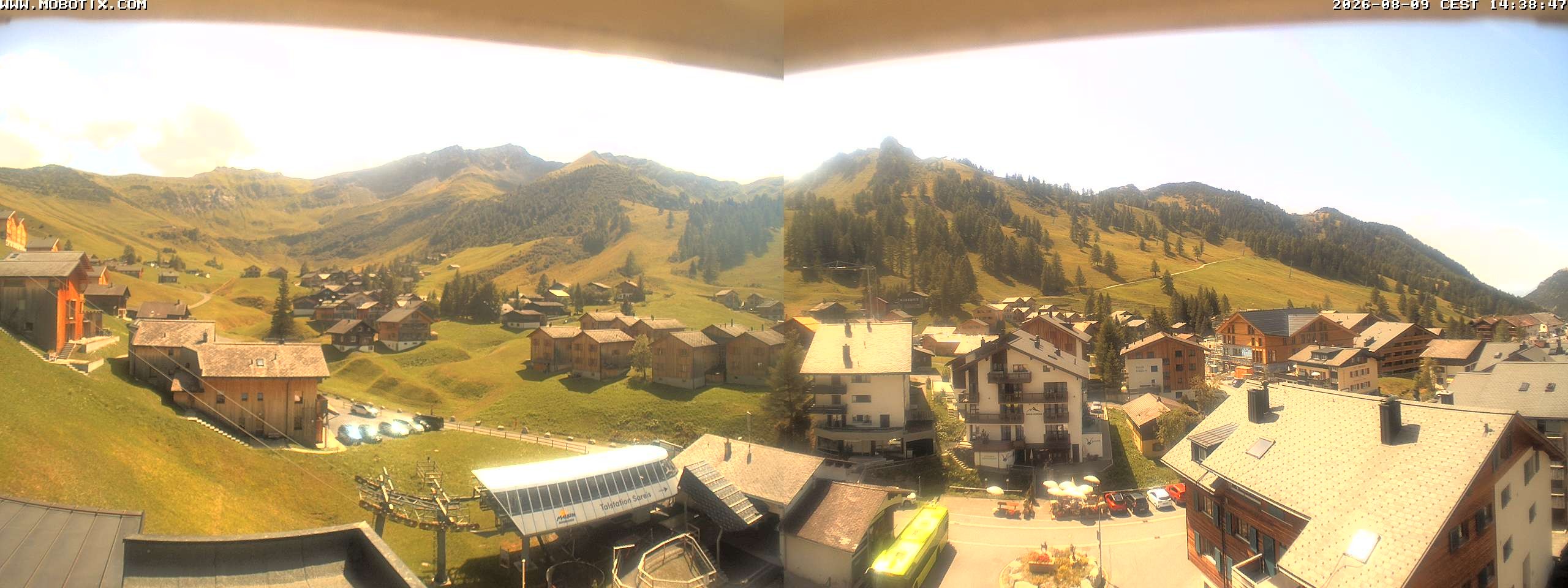 Archived image Webcam Malbun - Hotel Turna