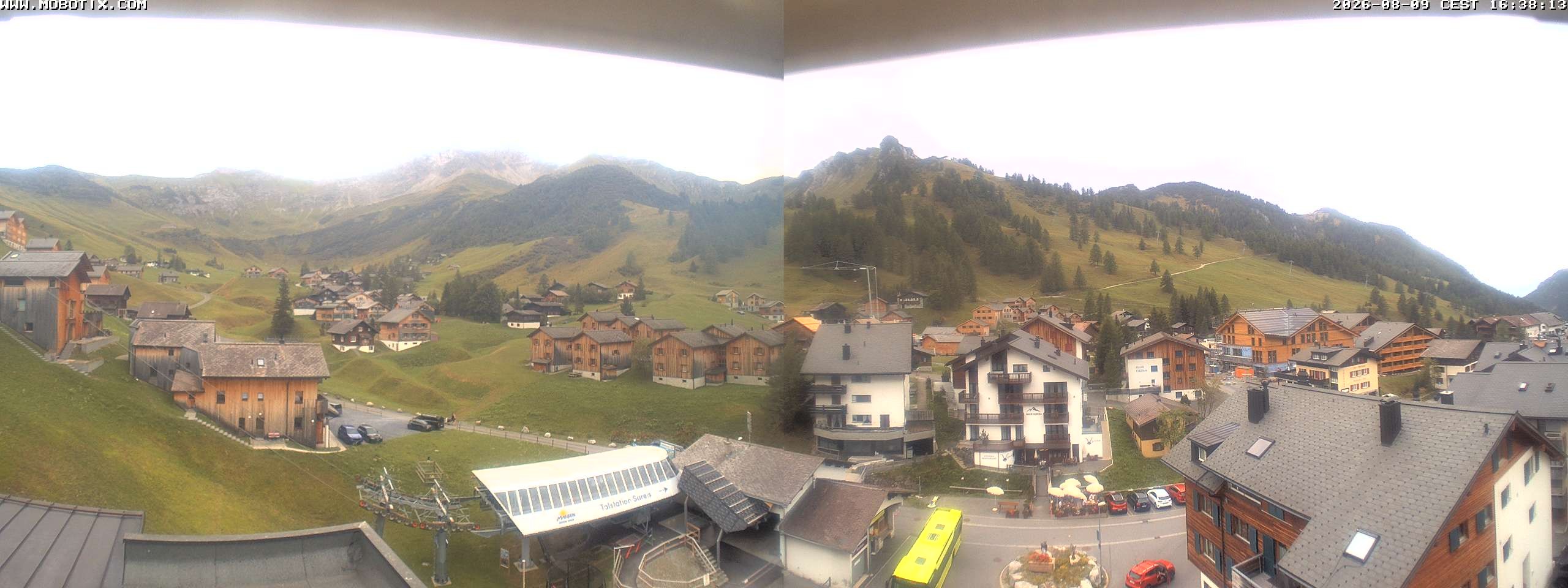 Archived image Webcam Malbun - Hotel Turna