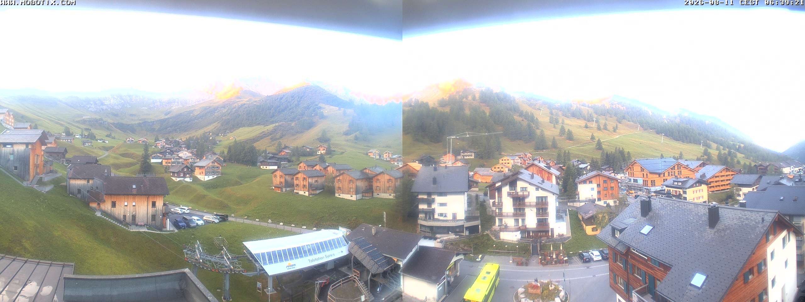 Archiv Foto Webcam Zentrum Malbun - Hotel Turna